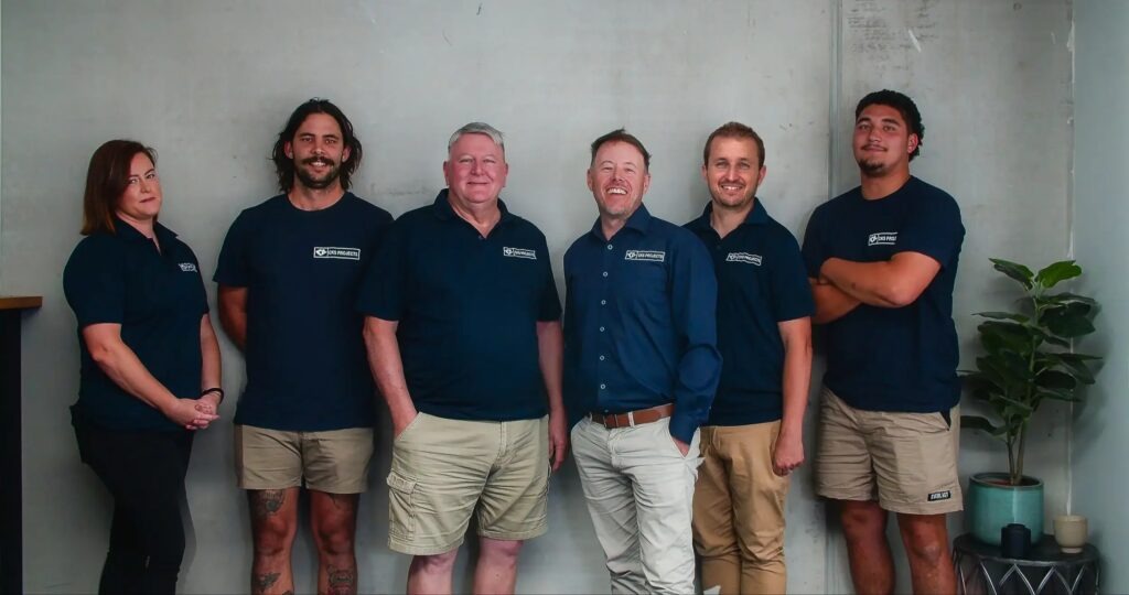 The CKS Projects duplex building team in Wollongong